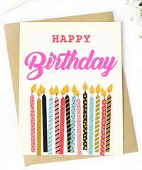 Birthday Candles - Card