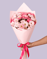 Pink Blossoms Posy + Gift Box