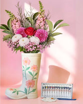 Picasso's Gumboot Bouquet (Paint Yourself)