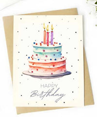 Birthday Cake - Card