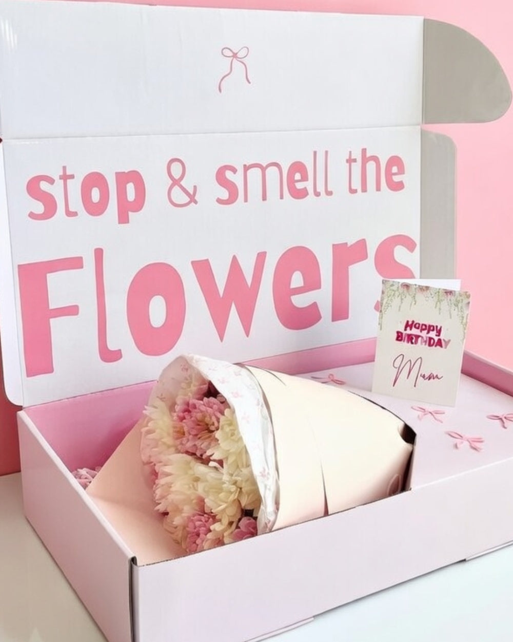 Blossoms Gift Box Posy