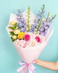 Pastel Bouquet - Florist.co.nz