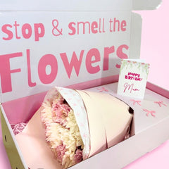 Pink & White Blossoms Posy