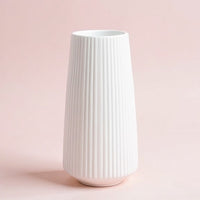 Large White Vase